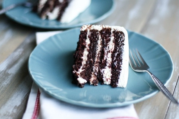 Dark Chocolate Cake Recipe - Shugary Sweets