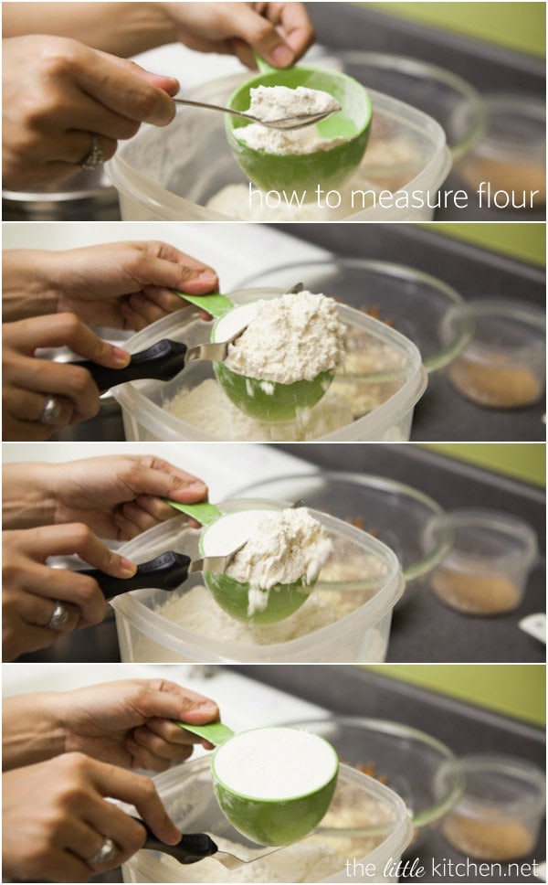 How to Measure Flour - Completely Delicious