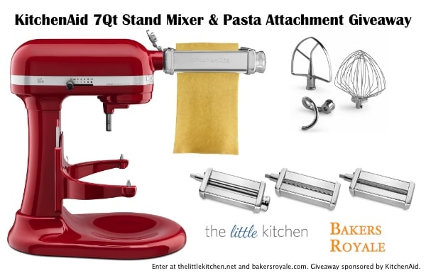 KitchenAid®Pro Line® 7-Quart Stand Mixer & Pasta Attachment