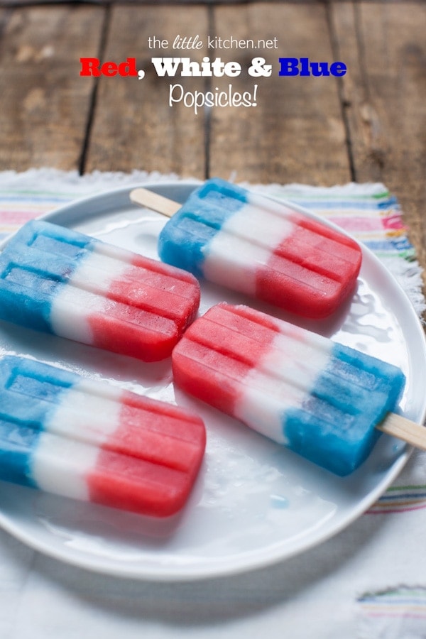 Red White And Blue Pops The Little Kitchen 8278 