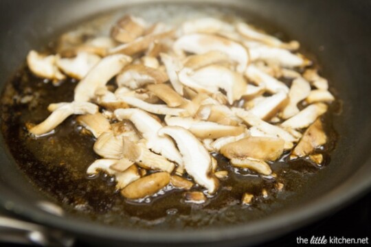 Tofu, Kale & Shiitake Mushroom Ramen Noodle Soup - The Little Kitchen