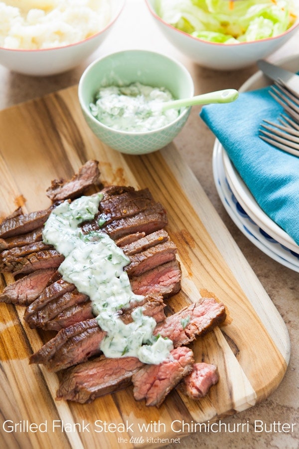 Grilled Flank Steak With Worcestershire Butter Recipe - NYT Cooking