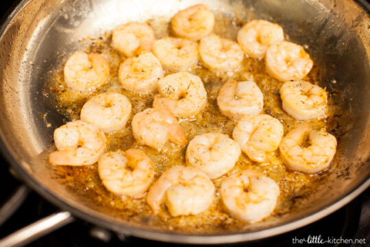 BLT Shrimp Flatbreads - The Little Kitchen