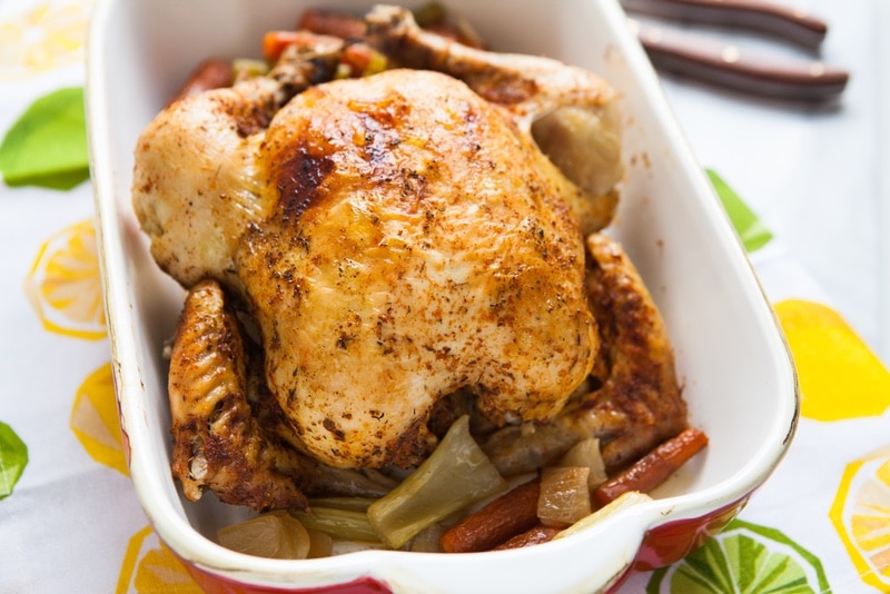 Oven Bag Roasted Chicken and Vegetables - Anna Cooking Concept